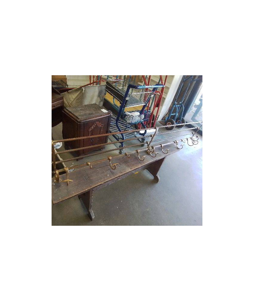 PORTE MANTEAUX LAITON TRES GRAND MODELE 2M