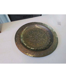 ASSIETTE DECO LAITON