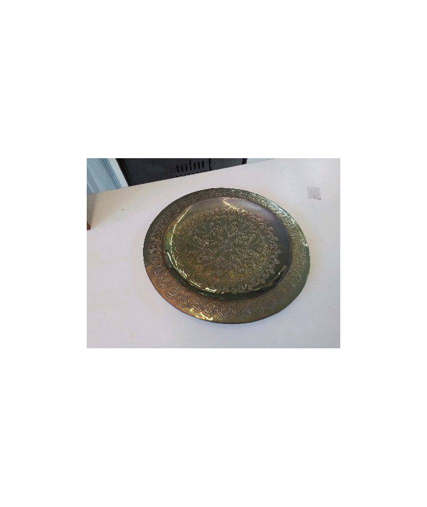 ASSIETTE DECO LAITON