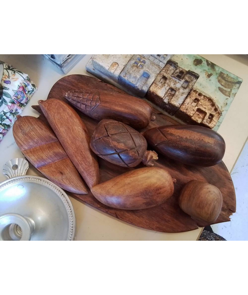 PANIERE DE FRUIT EN BOIS 