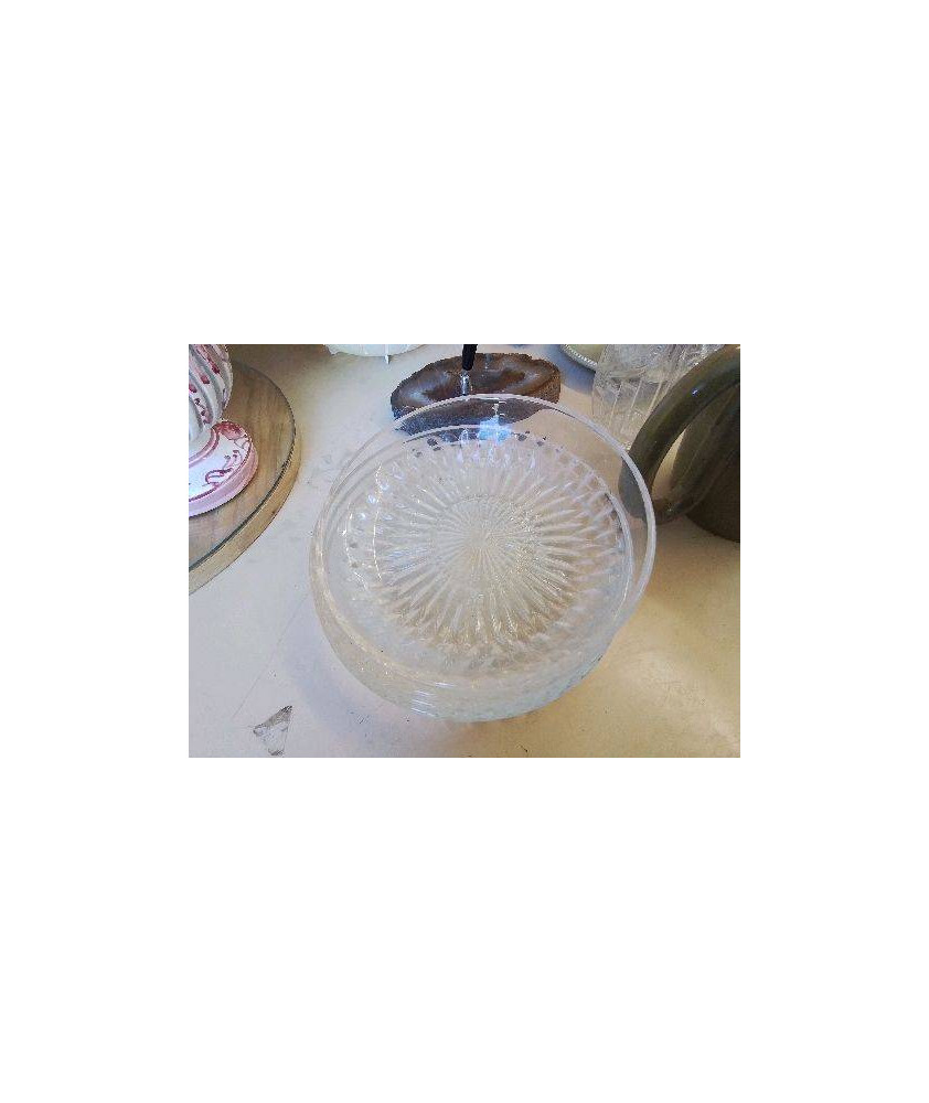 LOT DE 4 RAMEQUIN EN VERRE