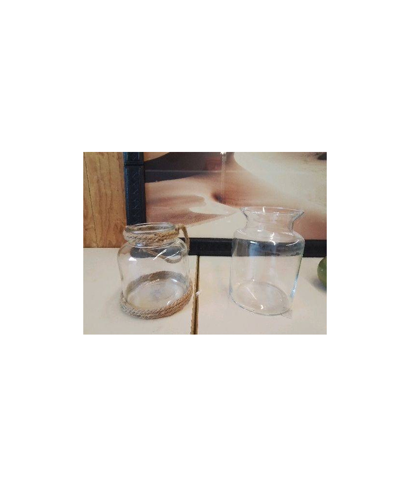 VASE EN VERRE 