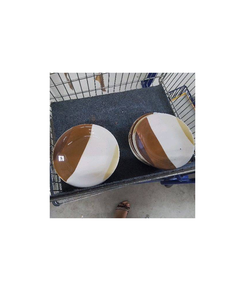 LOT 14 ASSIETTES LONGCHAMG