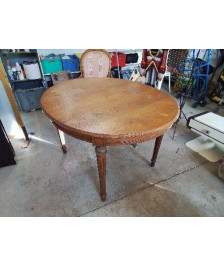TABLE OVALE STYLE LOUIS XVI