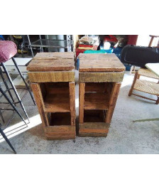 PETITE ÉTAGÈRE DE METIER EN BOIS 