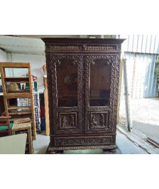 VITRINE BRETONNE XIX EME