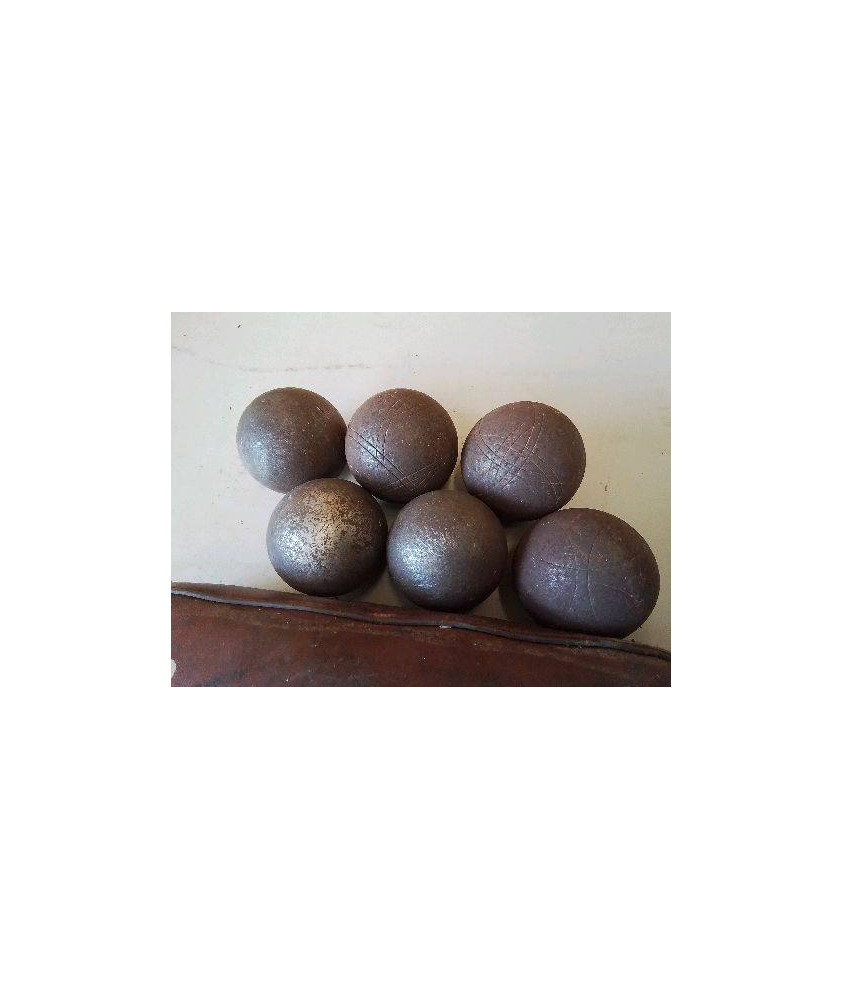 LOT DE 6 BOULES DE PEQUANTE