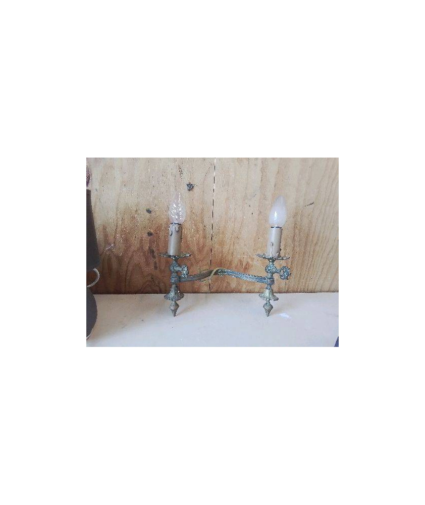 APPLIQUE MURALE EN LAITON