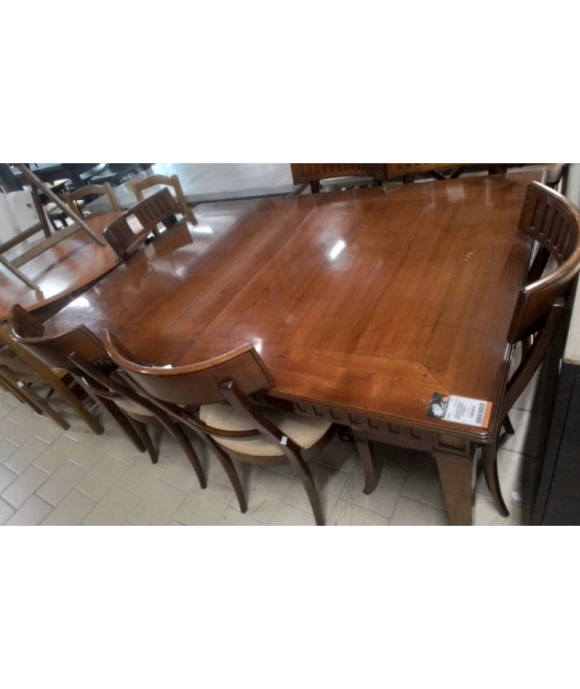 TABLE RECTANGLE ROCHES BOBOIS +1  ALLONGES