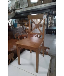 LOT DE 4 CHAISES PIN