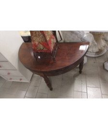 TABLE DEMI LUNE EN L ETAT