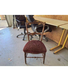 CHAISE TAPISSÉ 