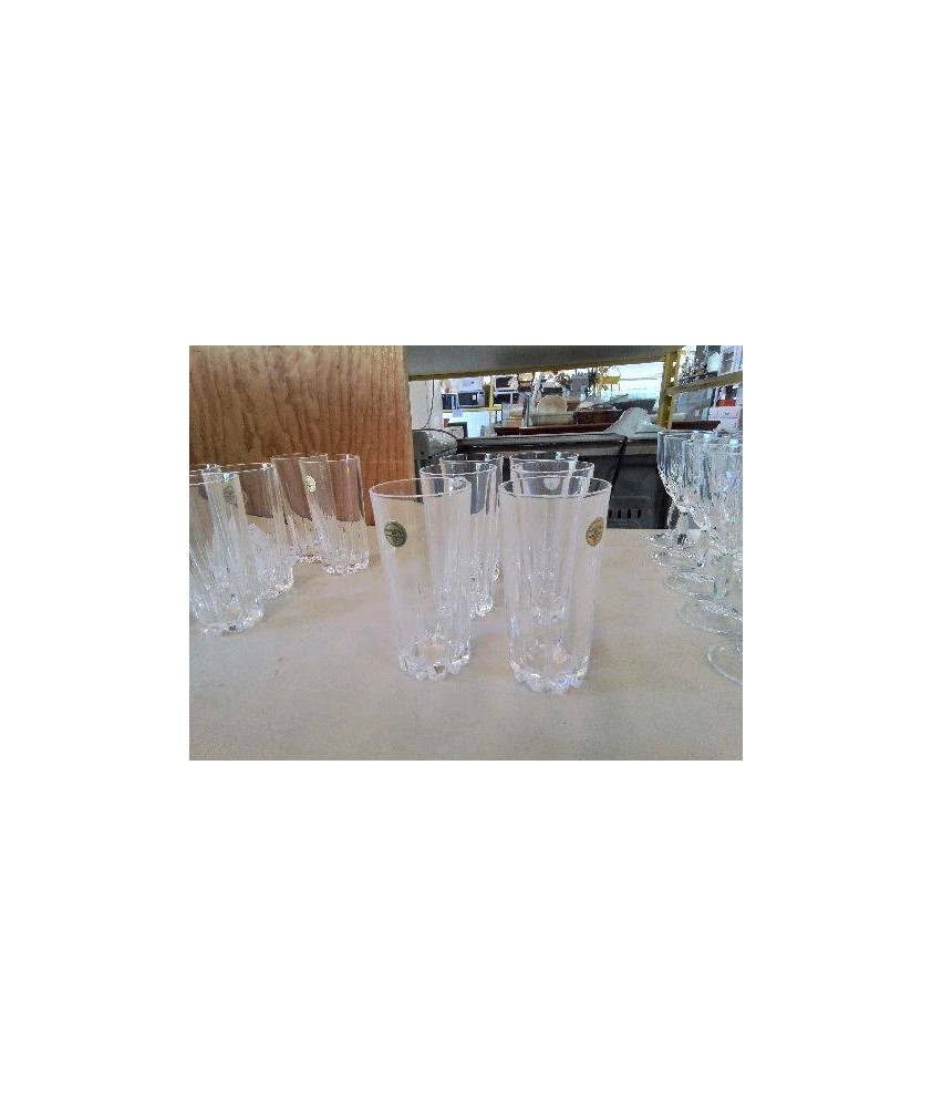 LOT DE 6 VERRES A ORANGEADE ROYAL TUDOR