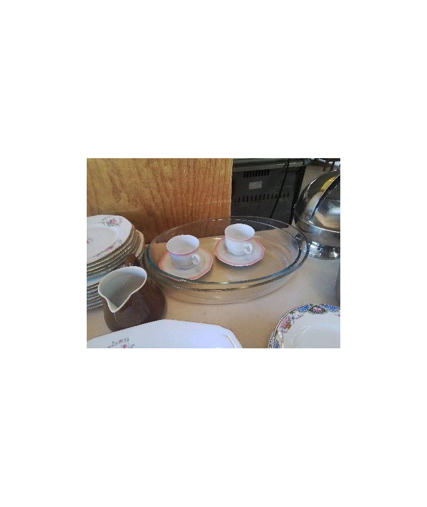 PLAT OVALE EN PYREX