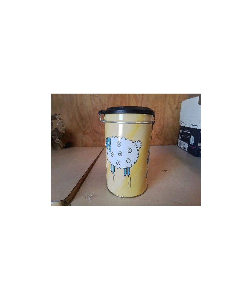 BOITE METALIQUE MOUTONS 