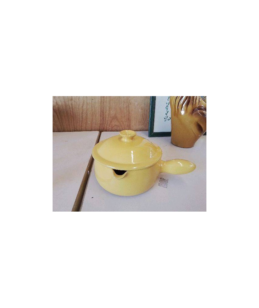COCOTTE JAUNE MOUTARDE 