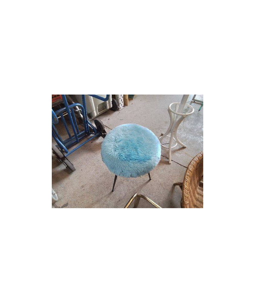 TABOURET MOUMOUTE BLEU