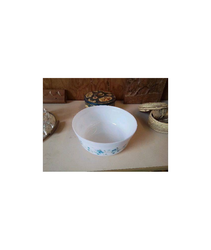 SALADIER ARCOPAL MYOSOTIS MOTIF FLORAL