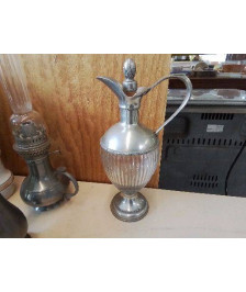 AIGUIERE ETAIN ET VERRE