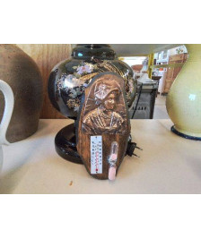 THERMOMÈTRE DECORATIF CUIVRÉ 