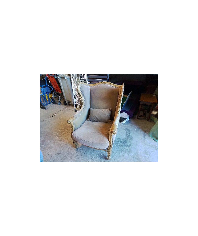 FAUTEUIL BERGÈRE COULEUR TAUPE
