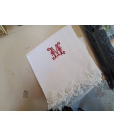 SERVIETTE EN NID D’ABEILLE 
