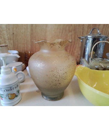 VASE TACHETÉ DORÉ 
