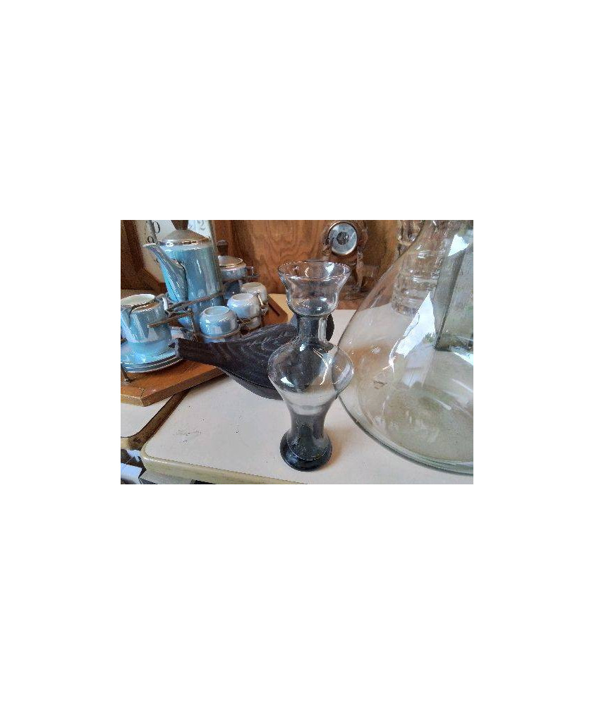 SOLIFLORE GRIS EN VERRE