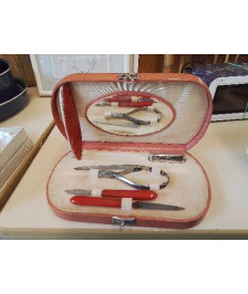 COFFRET TROUSSE À ONGLE VINTAGE
