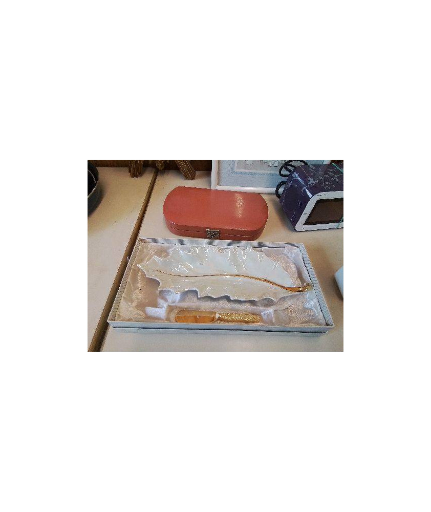 COFFRET BEURRIER AVEC SON COUTEAU 