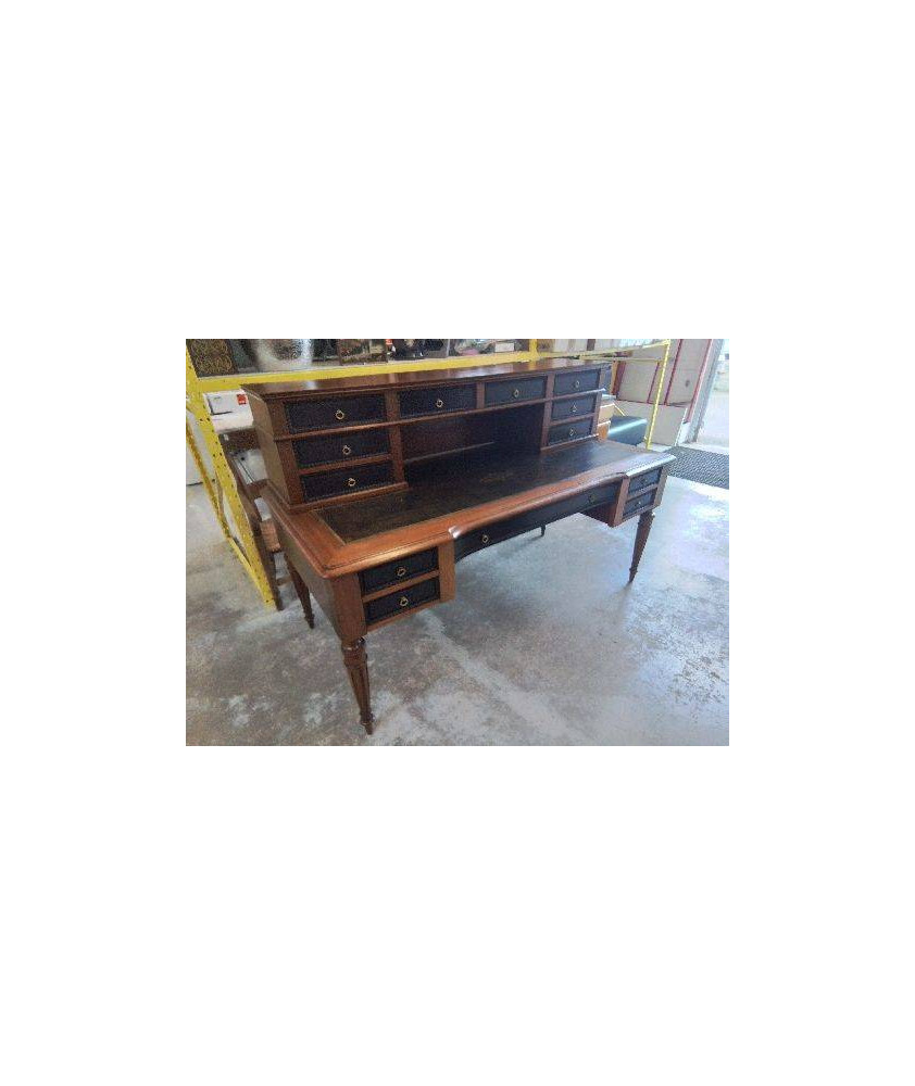 GRAND BUREAU A GRADIN STYLE LOUIS PHILIPPE