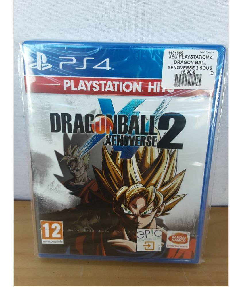 JEU PLAYSTATION 4 DRAGON BALL XENOVERSE 2 SOUS BLISTER JEU PLAYSTATION 4 DRAGON BALL XENOVERSE 2 SOUS BLISTER
