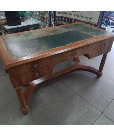 BUREAU STYLE EMPIRE DESSUS CUIR