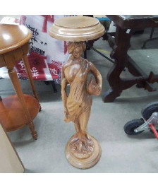 SELLETTE STATUE FEMME