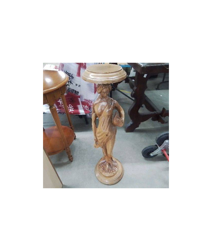SELLETTE STATUE FEMME