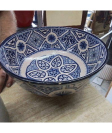 SALADIER DECOR BLEU