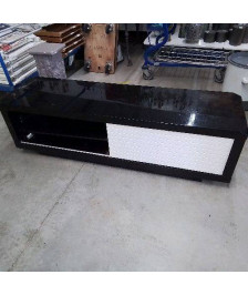 MEUBLE TELE NOIR LAQUÉ 