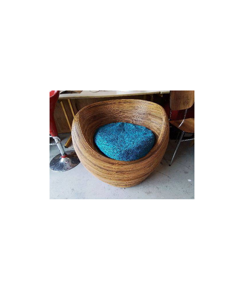 FAUTEUIL EN ROTIN