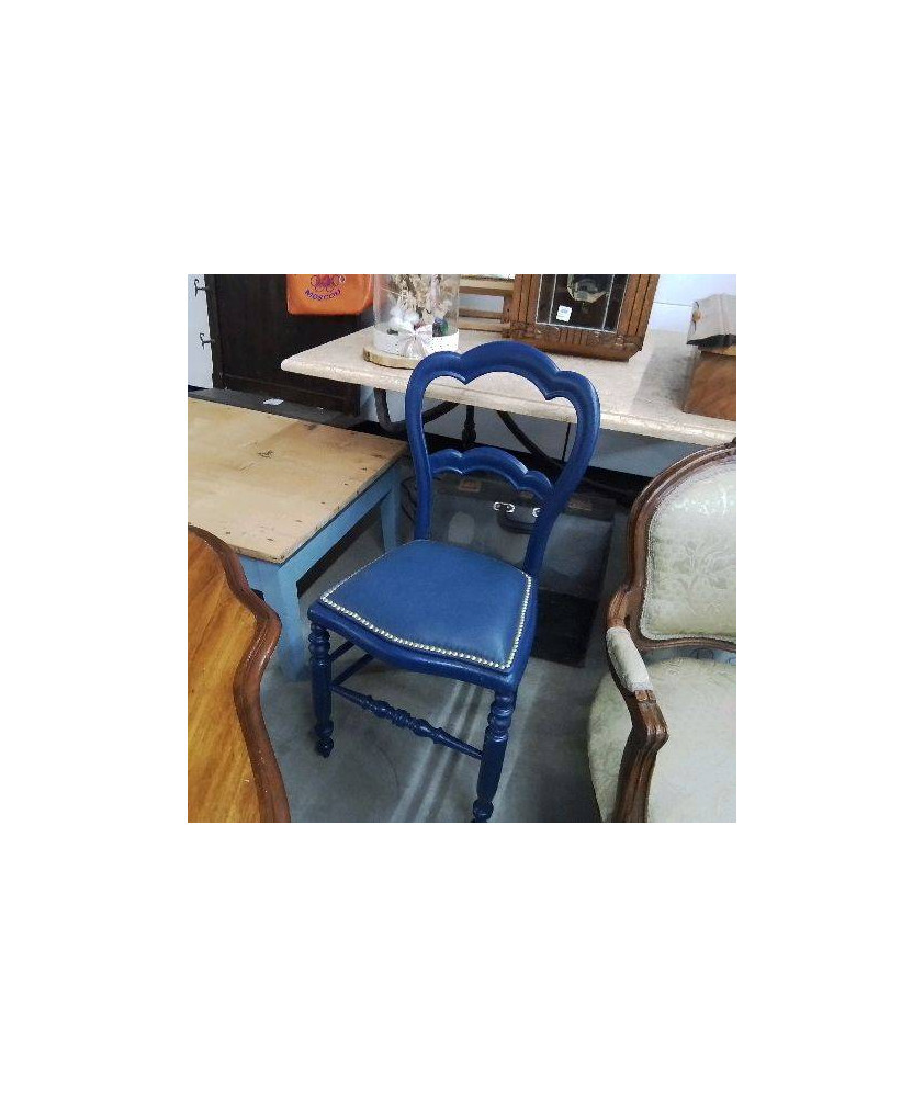 CHAISE BLEUE