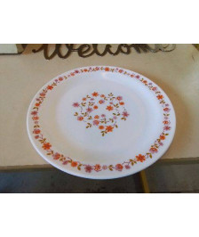 PLAT ARCOPAL MOTIF FLORAL 