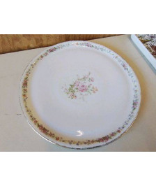 PLAT DE SERVICE EN PORCELAINE