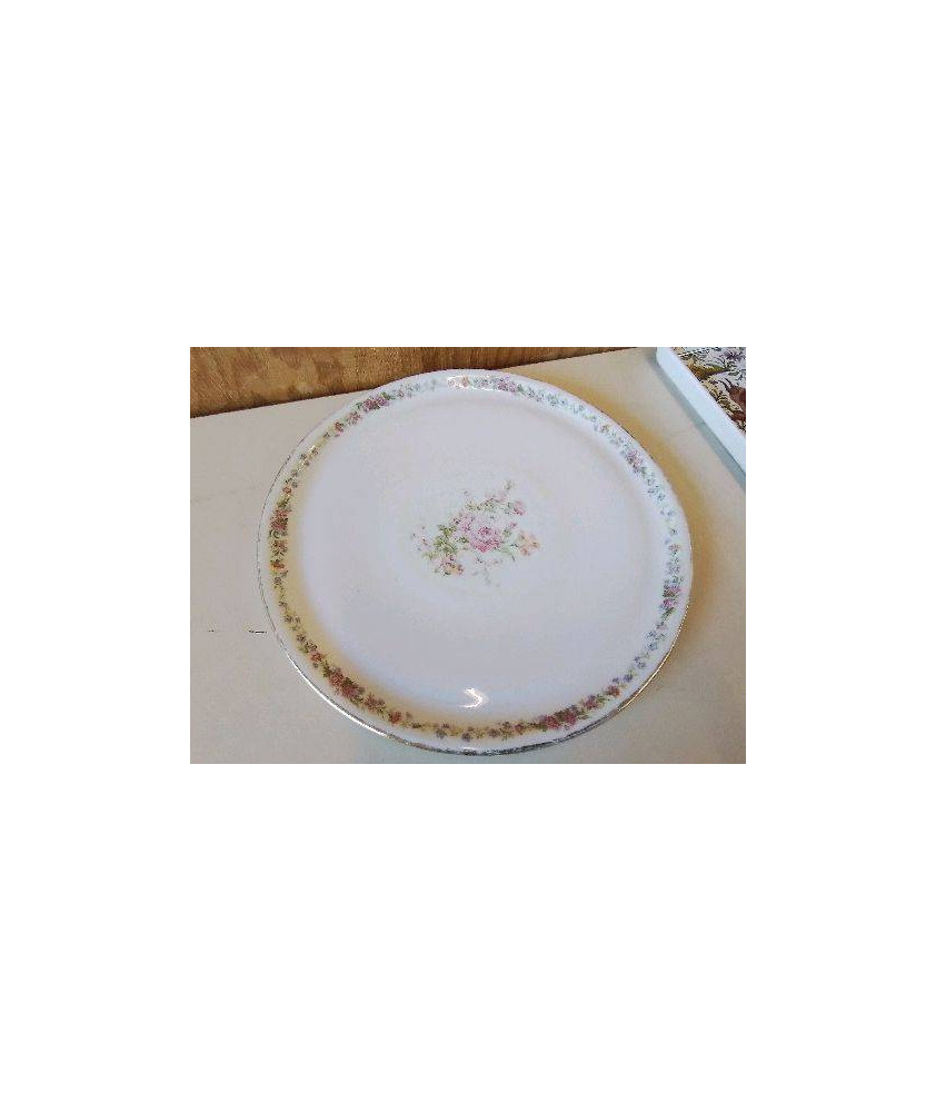 PLAT DE SERVICE EN PORCELAINE