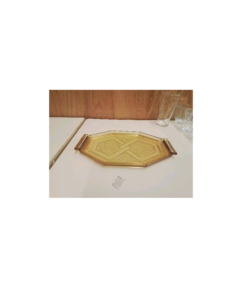 PLATEAU ORANGE ART DECO