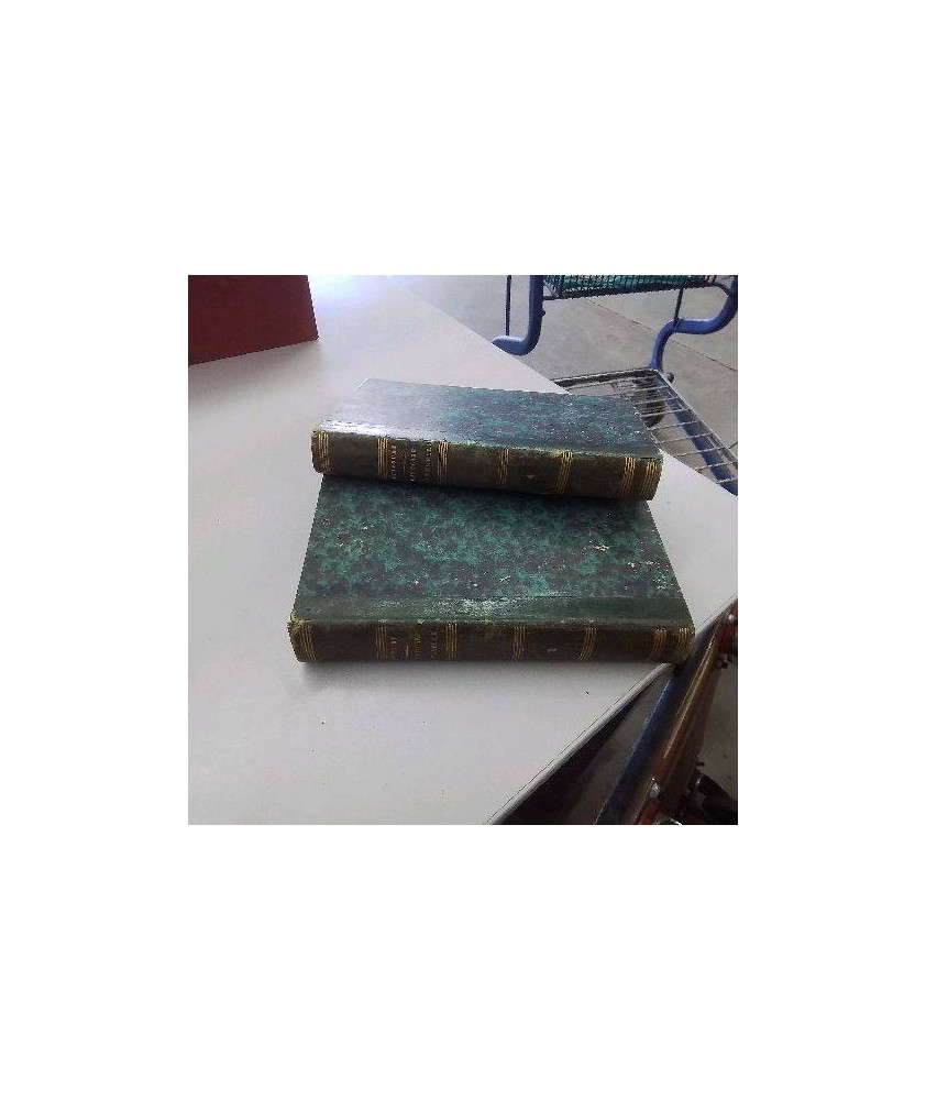 LIVRE HISTOIRE NATURELLE  2 VOLUMES