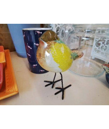 PETIT CUICUI SUR PATTE EN VERRE