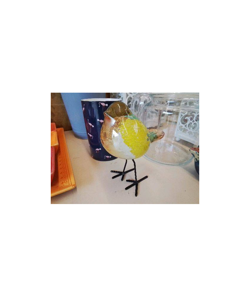 PETIT CUICUI SUR PATTE EN VERRE