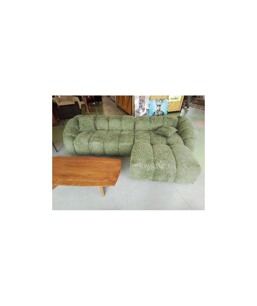 CANAPÉ D’ANGLE VERT KAKI REF MPH26082213356VPH1-HN