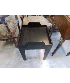 PETIT MEUBLE BOUT DE CANAPÉ NOIRE 