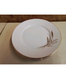 PLAT PORCELAINE DECORS EPIS DE BLE