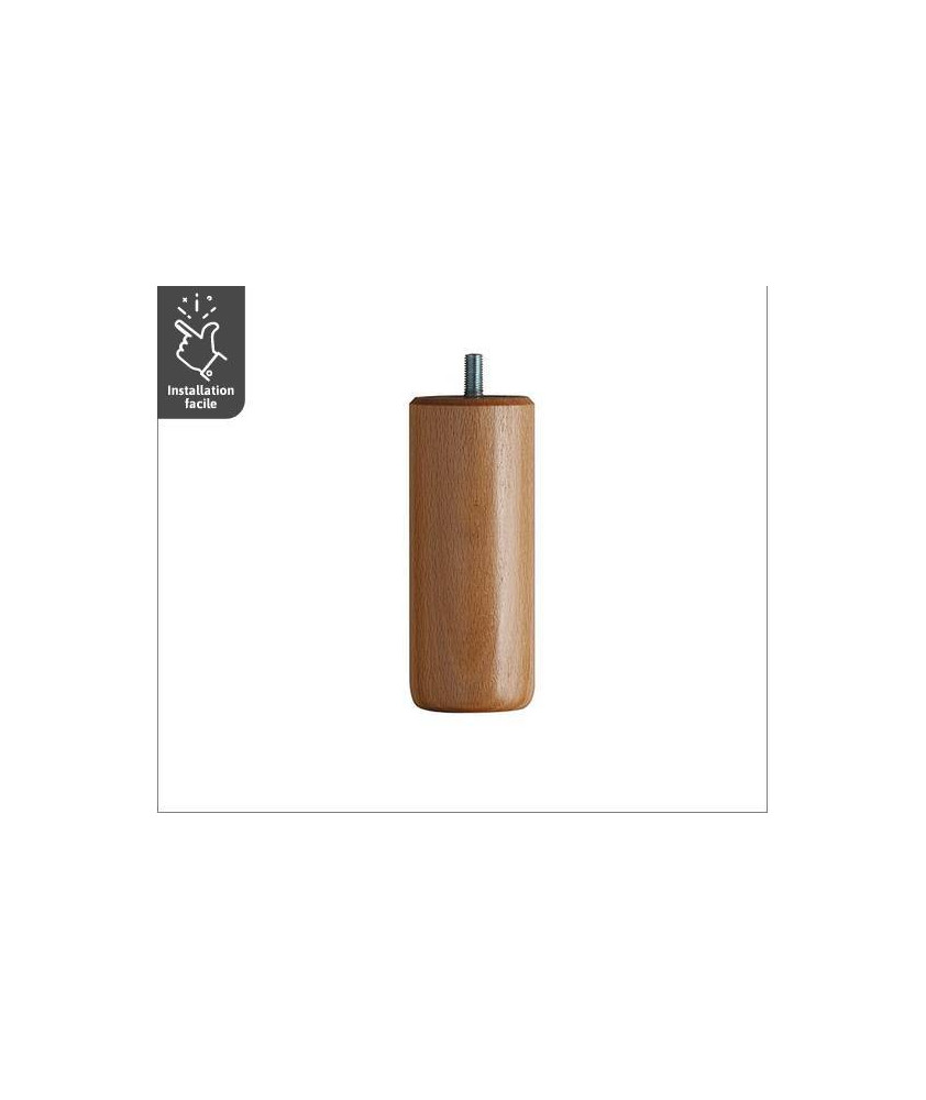 JEU DE PIEDS SOMMIER TAPISSIER BOIS NATUREL